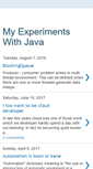 Mobile Screenshot of myexperimentswithjava.com